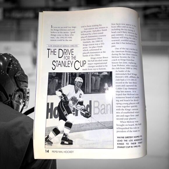 2002 Signed Autographed LA Kings Hockey Program - Picture 4 of 10